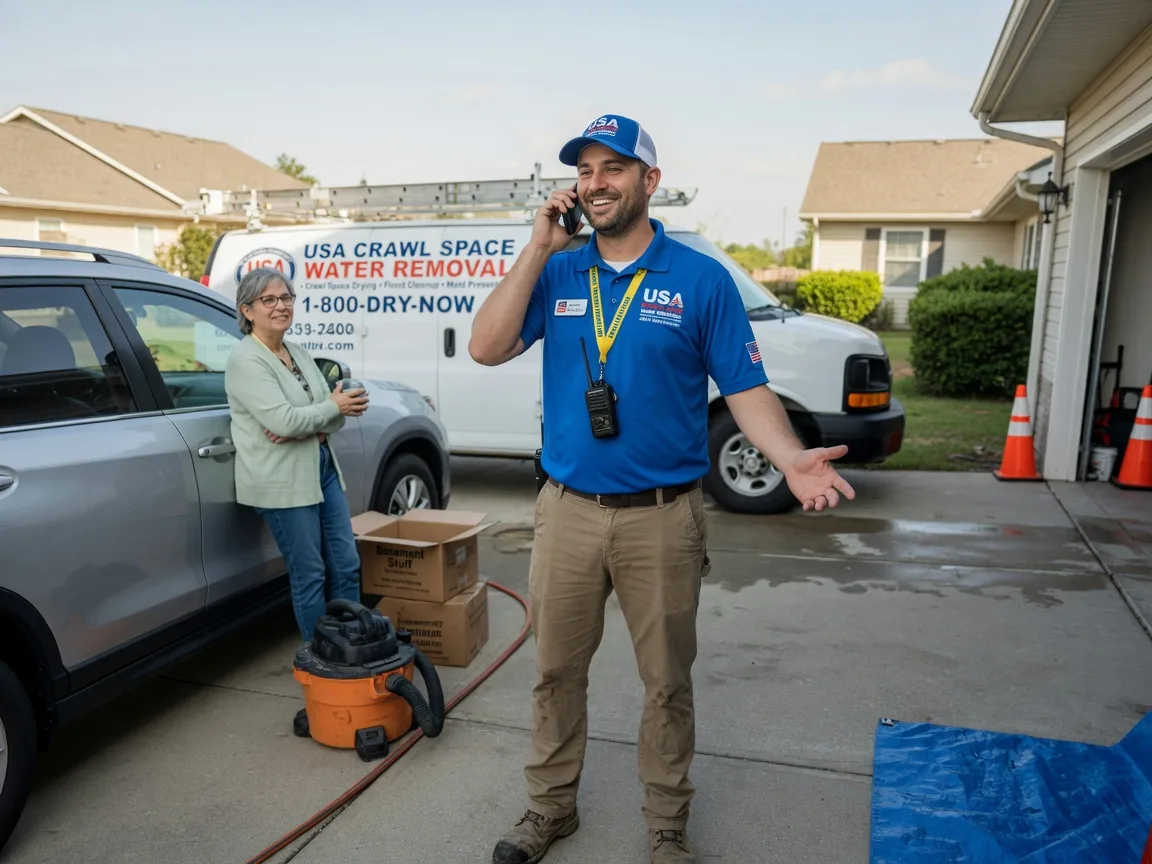 Crawl Space Water Removal Lexington, VA FAQs